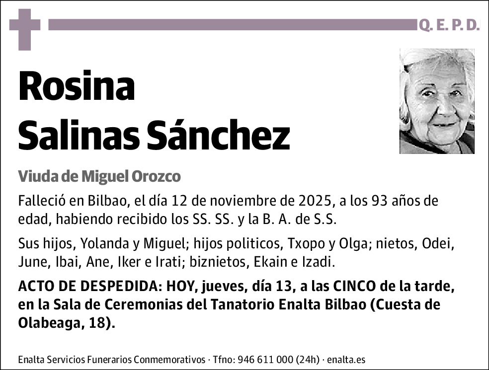 Rosina Salinas Sánchez