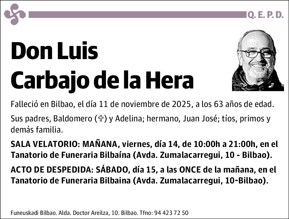 Luis Carbajo de La Hera