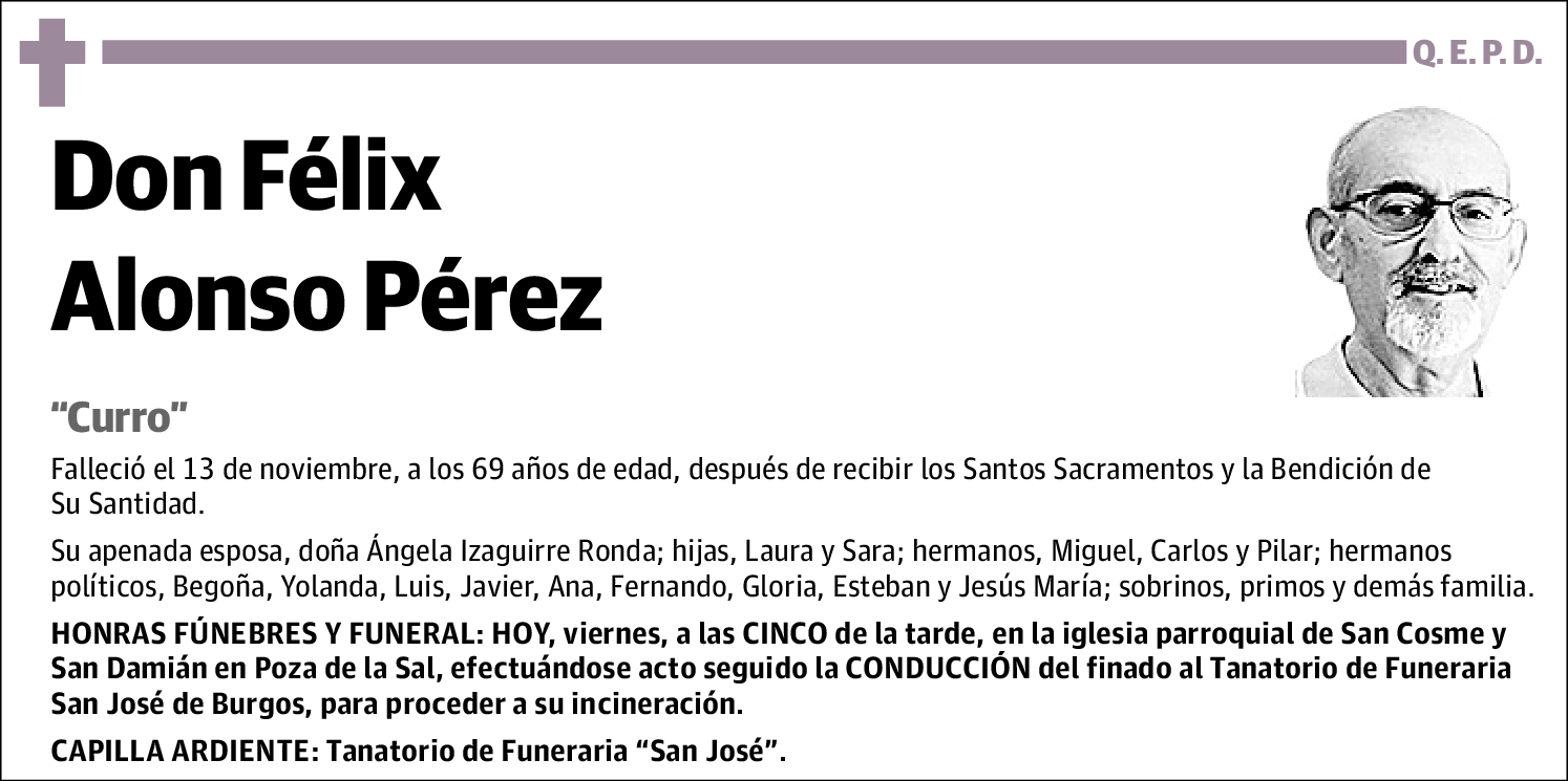 Félix Alonso Pérez