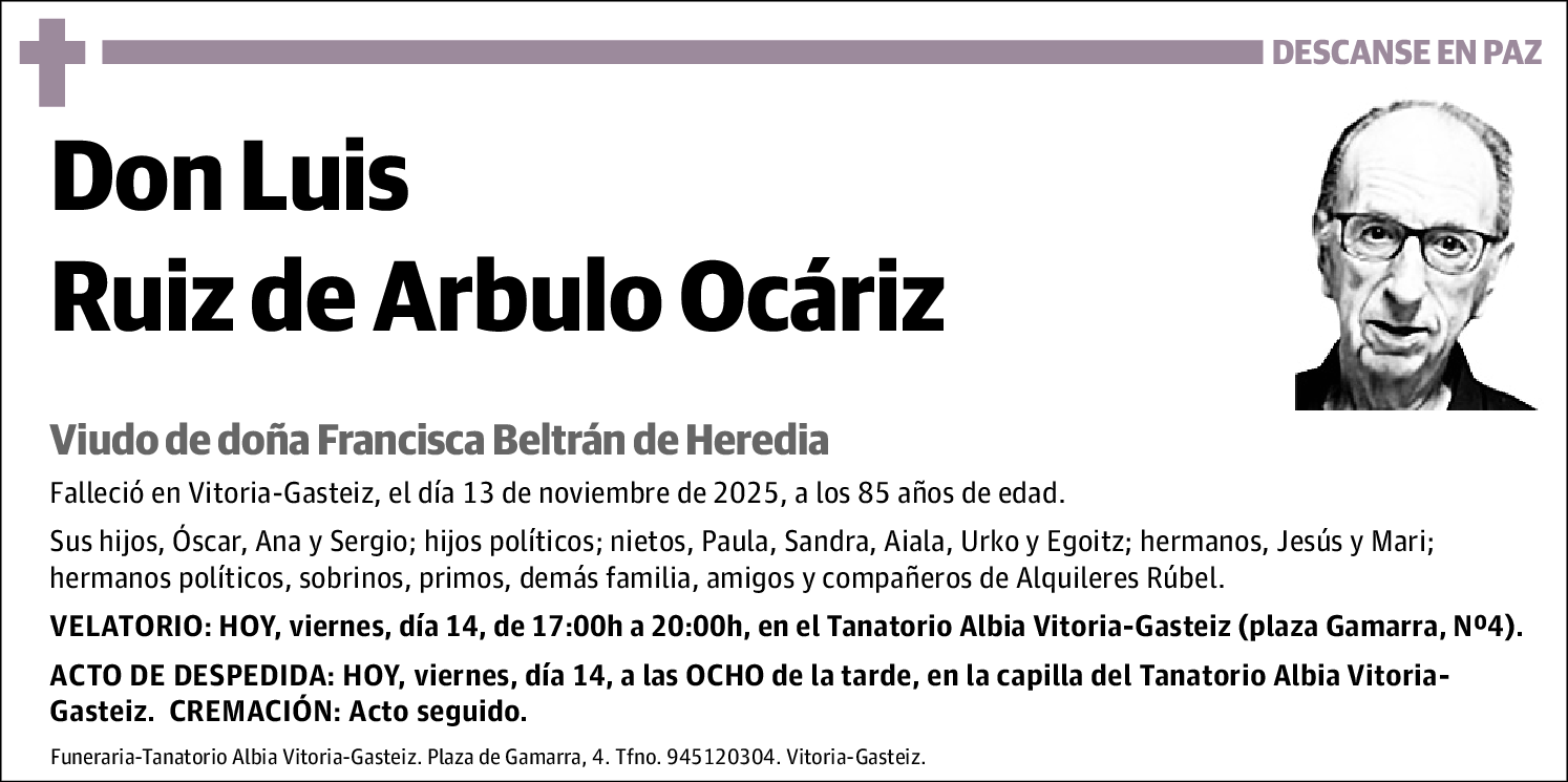 Luis Ruiz de Arbulo Ocáriz