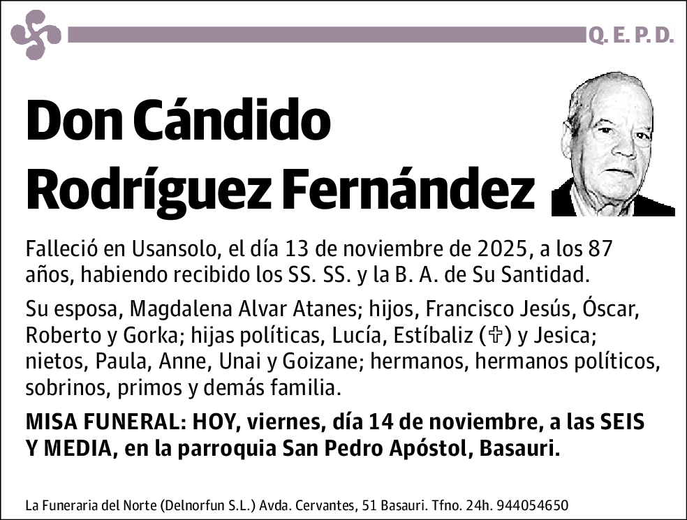 Cándido Rodríguez Fernández