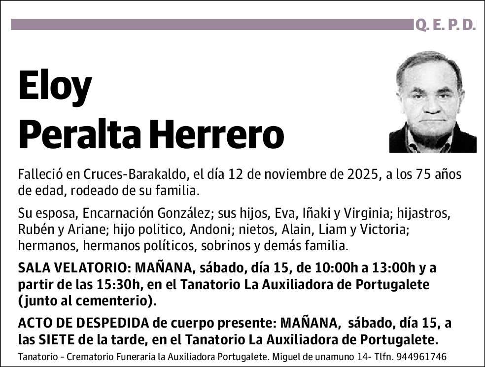 Eloy Peralta Herrero