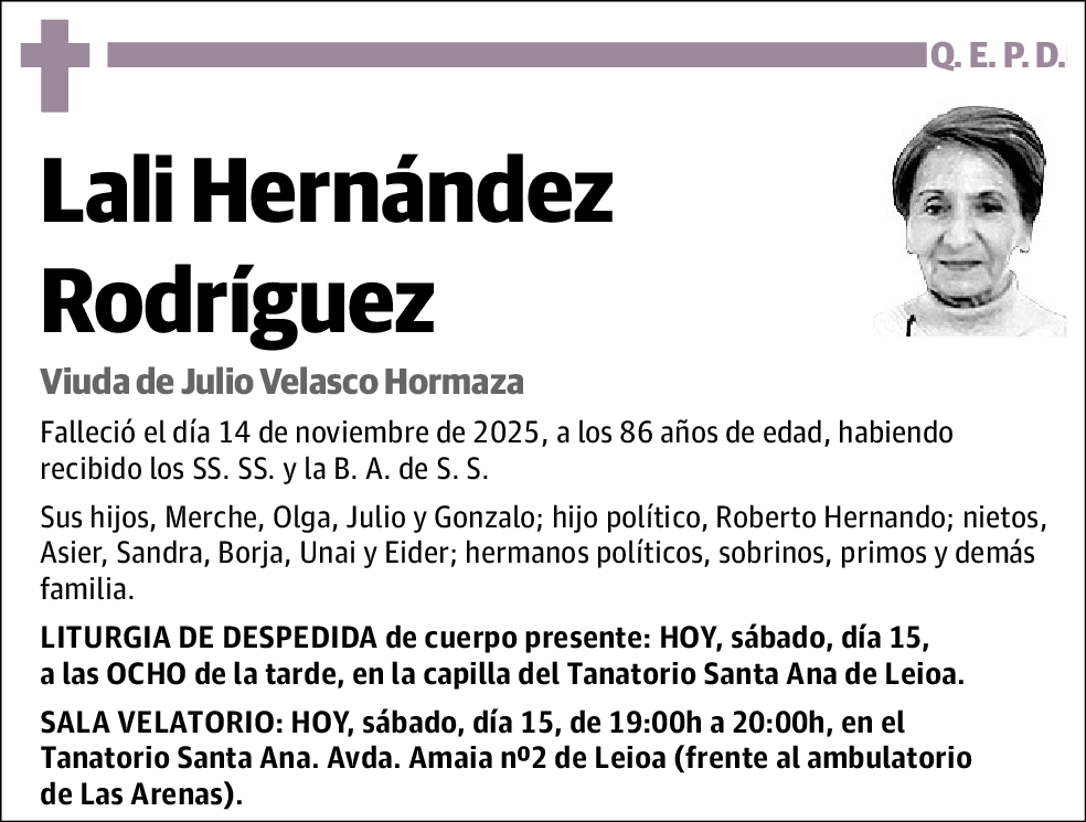 Lali Hernández Rodríguez