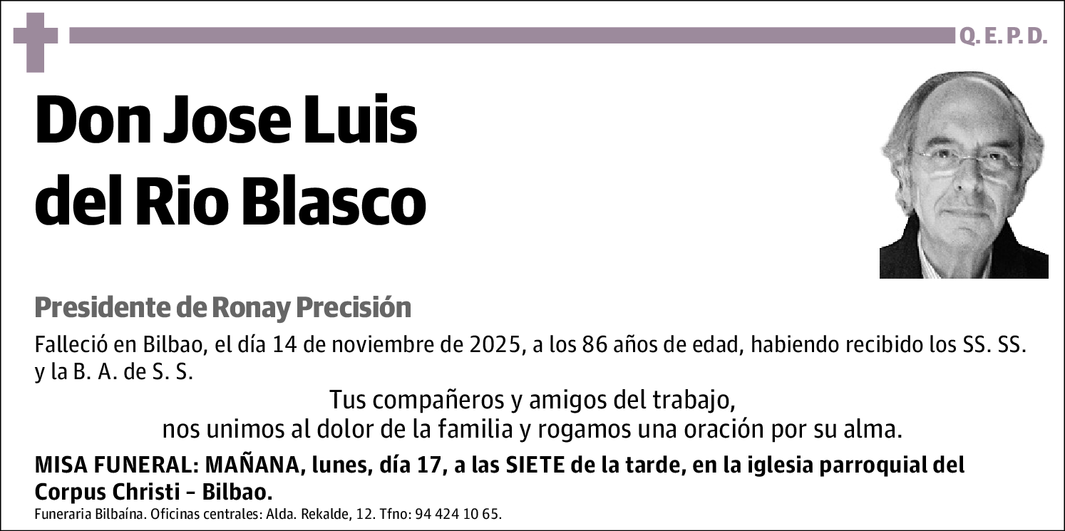 Jose Luis del Río Blasco