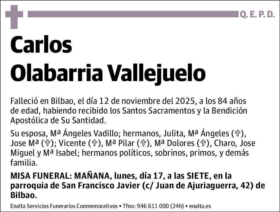 Carlos Olabarria Vallejuelo