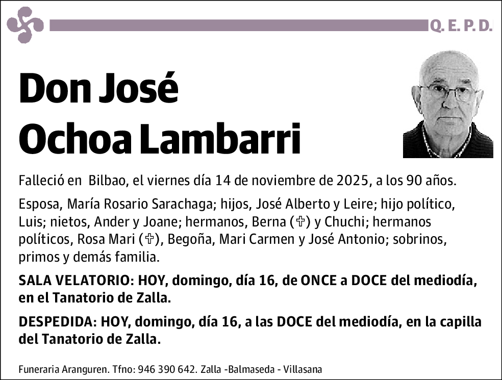 José Ochoa Lambarri