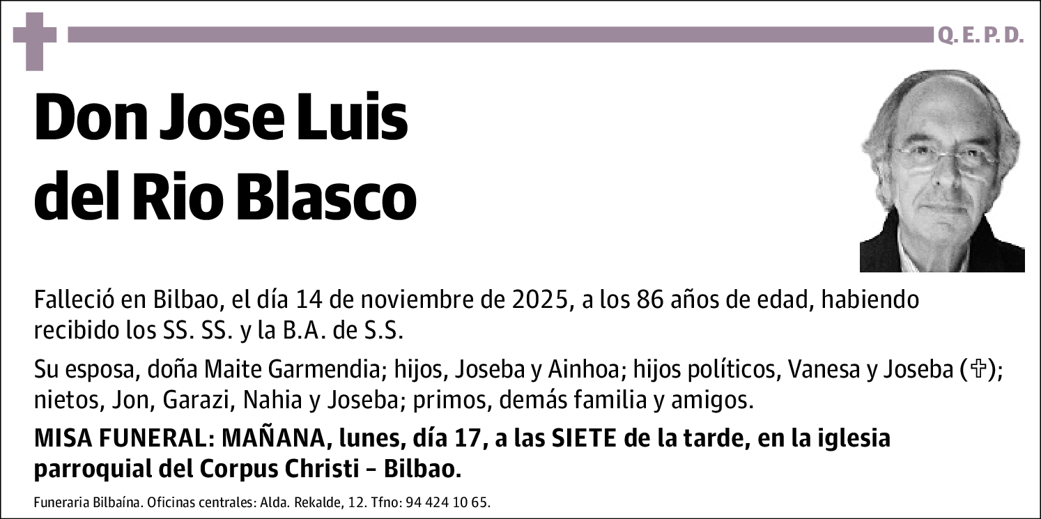 Jose Luis del Río Blasco