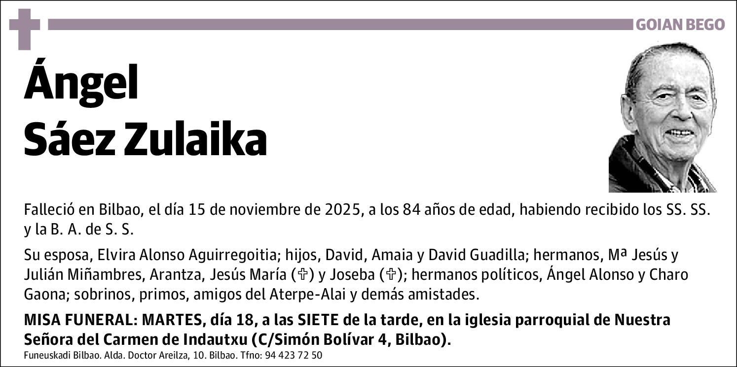 Ángel Sáez Zulaika