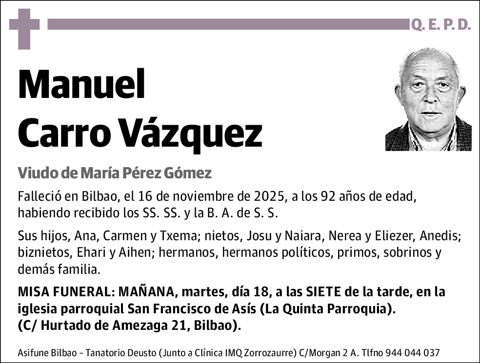 Manuel Carro Vázquez
