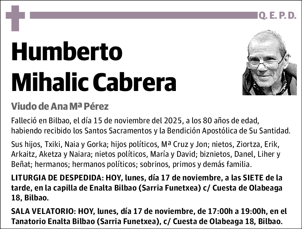 Humberto Mihalic Cabrera