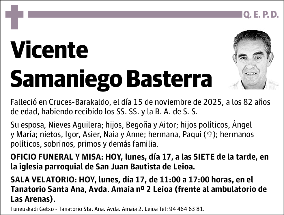 Vicente Samaniego Basterra