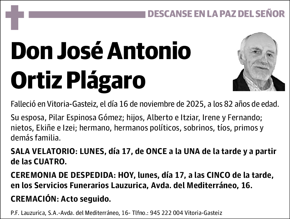 José Antonio Ortiz Plágaro
