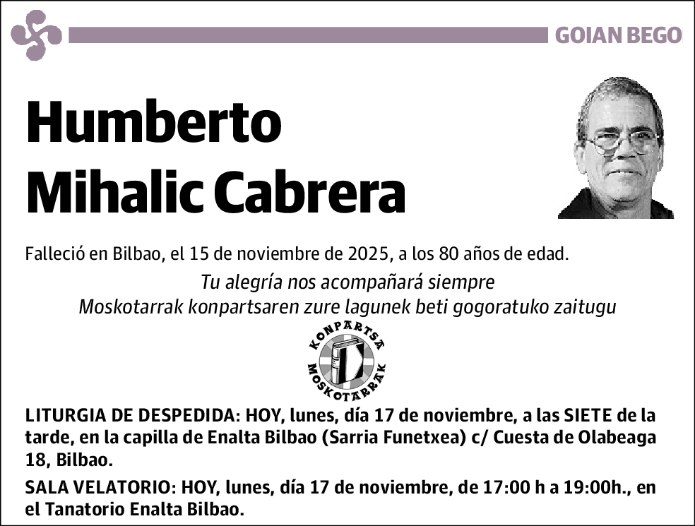 Humberto Mihalic Cabrera