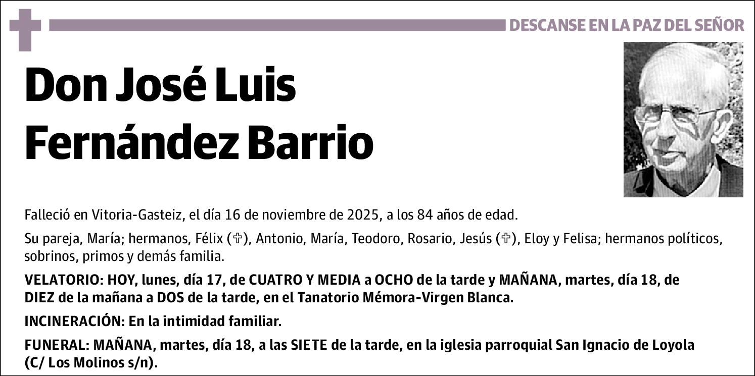 José Luis Fernández Barrio