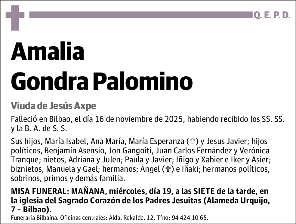 Amalia Gondra Palomino