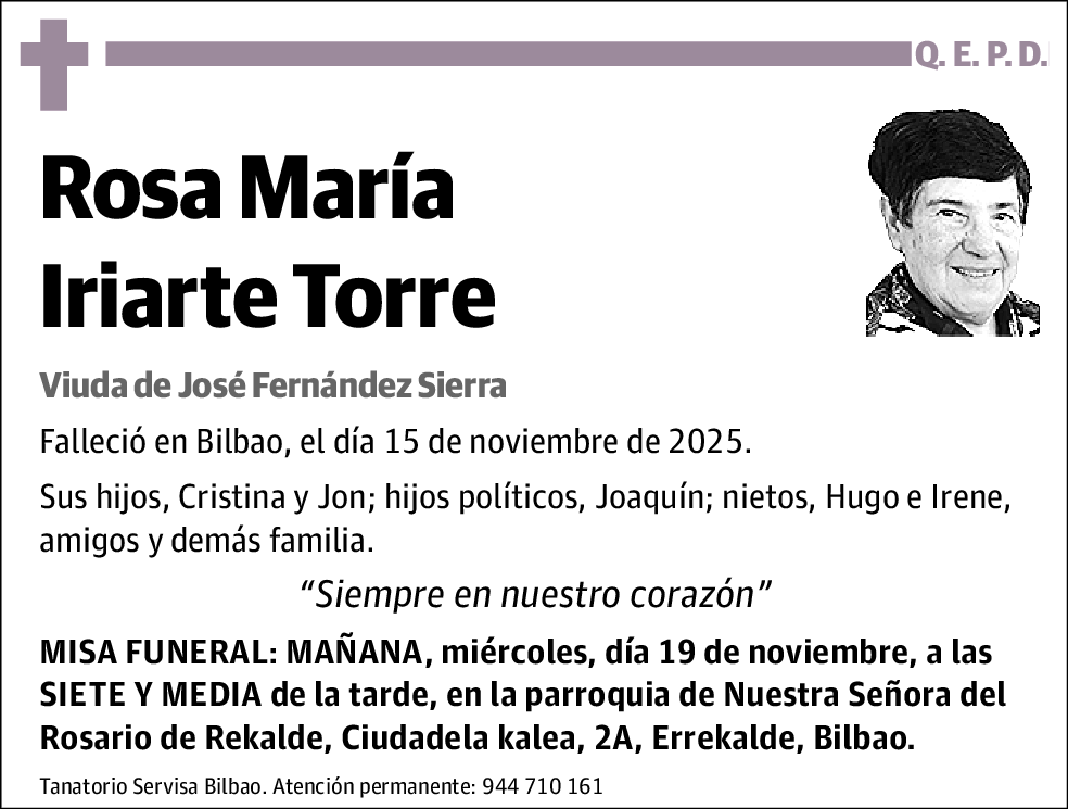 Rosa María Iriarte Torre