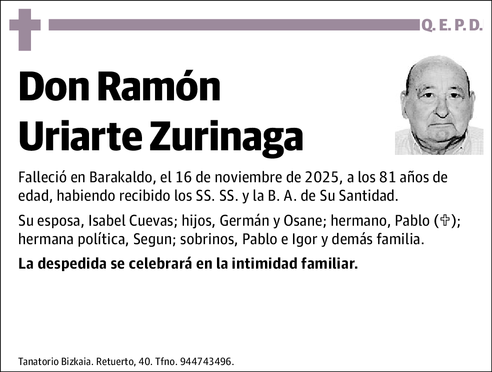 Ramón Uriarte Zurinaga