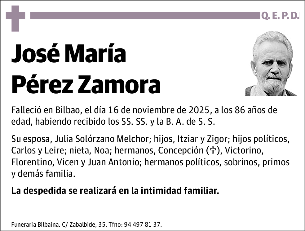 José María Pérez Zamora