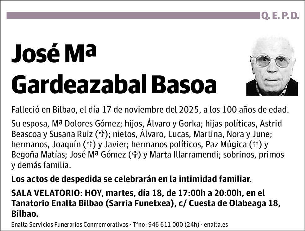 Jose Mª Gardeazabal Basoa