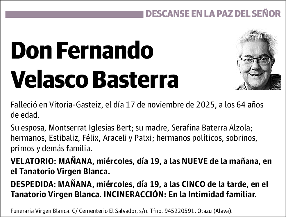 Fernando Velasco Basterra