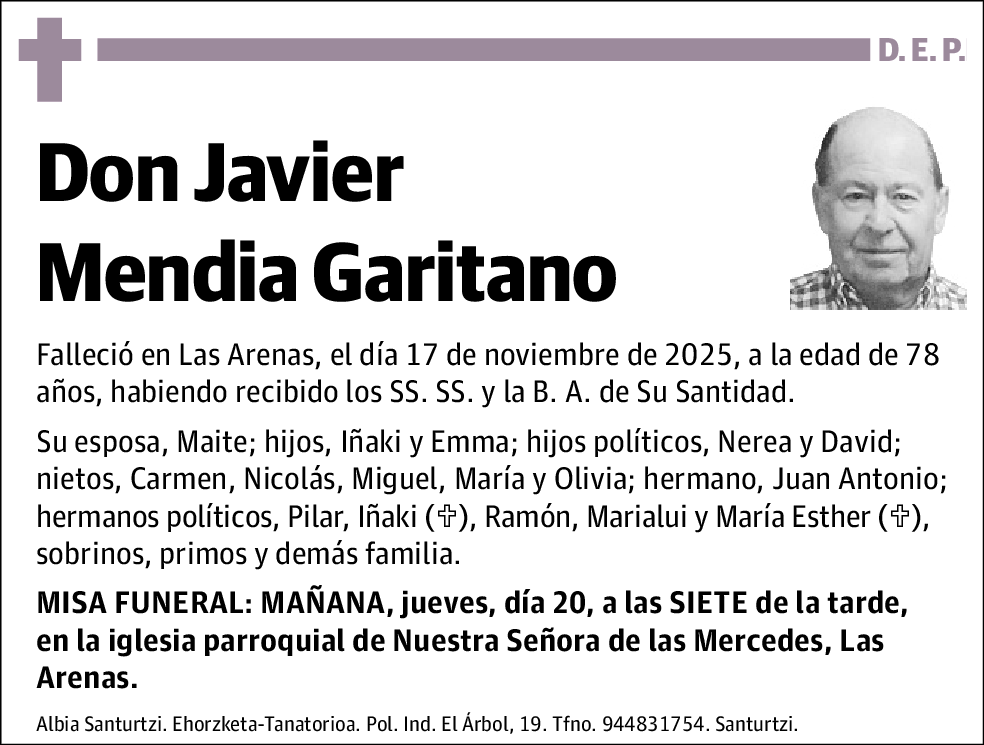 Javier Mendia Garitano