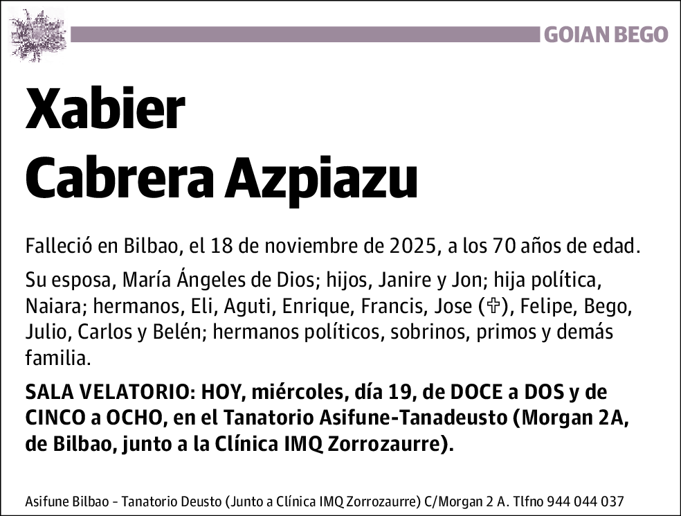 Xavier Cabrera Azpiazu