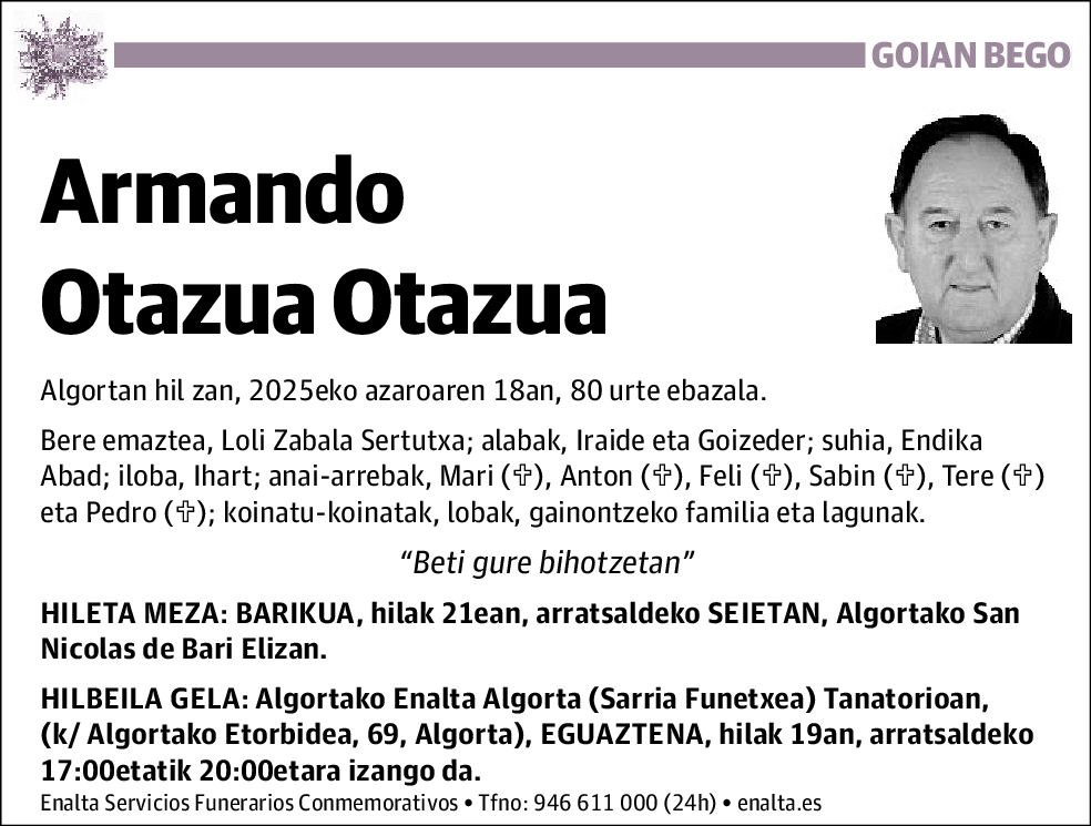 Armando Otazua Otazua