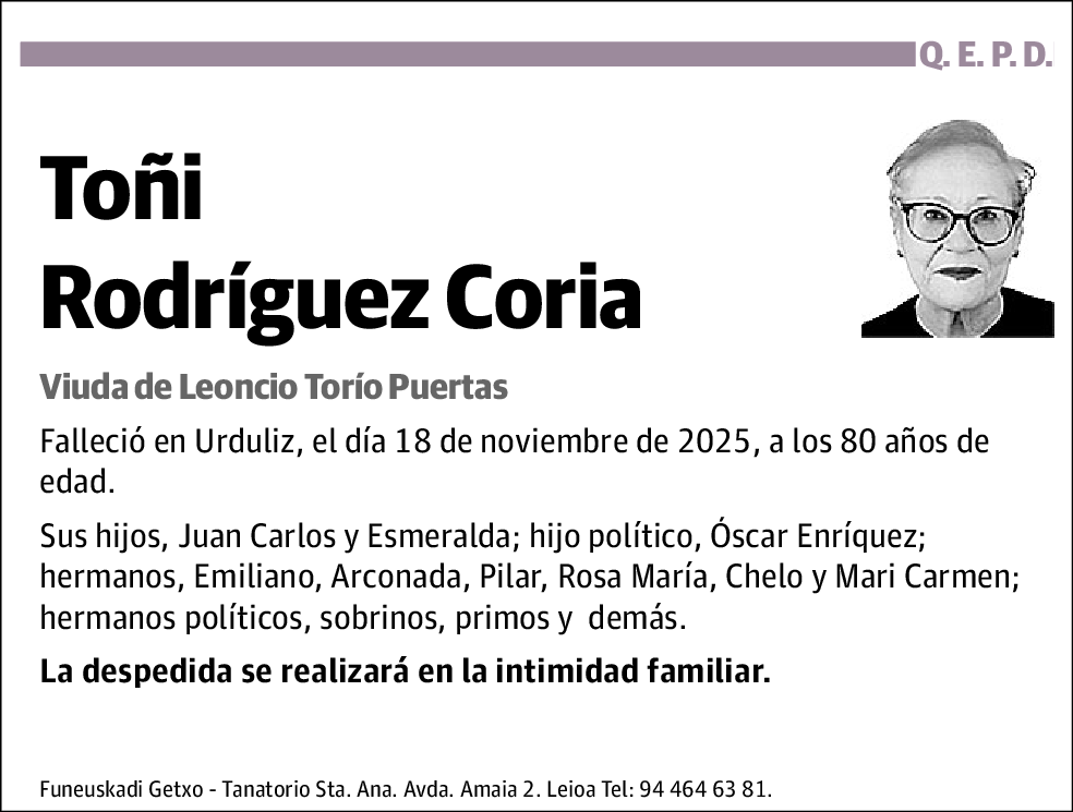 Toñi Rodríguez Coria