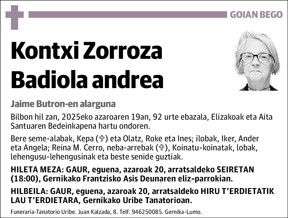 Kontxi Zorroza Badiola