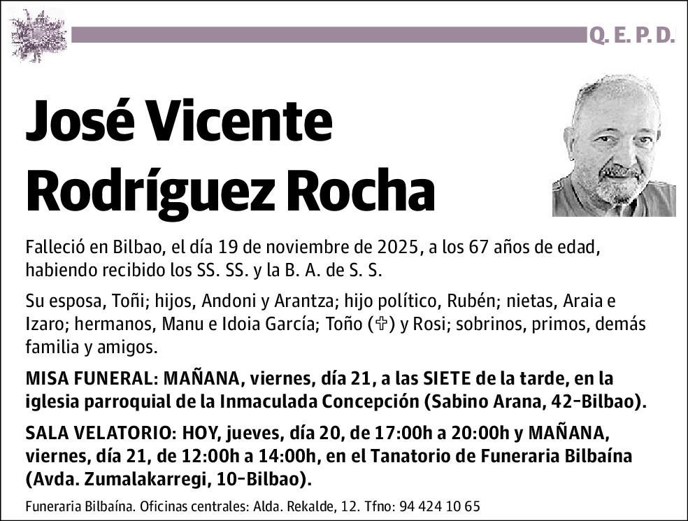 José Vicente Rodríguez Rocha
