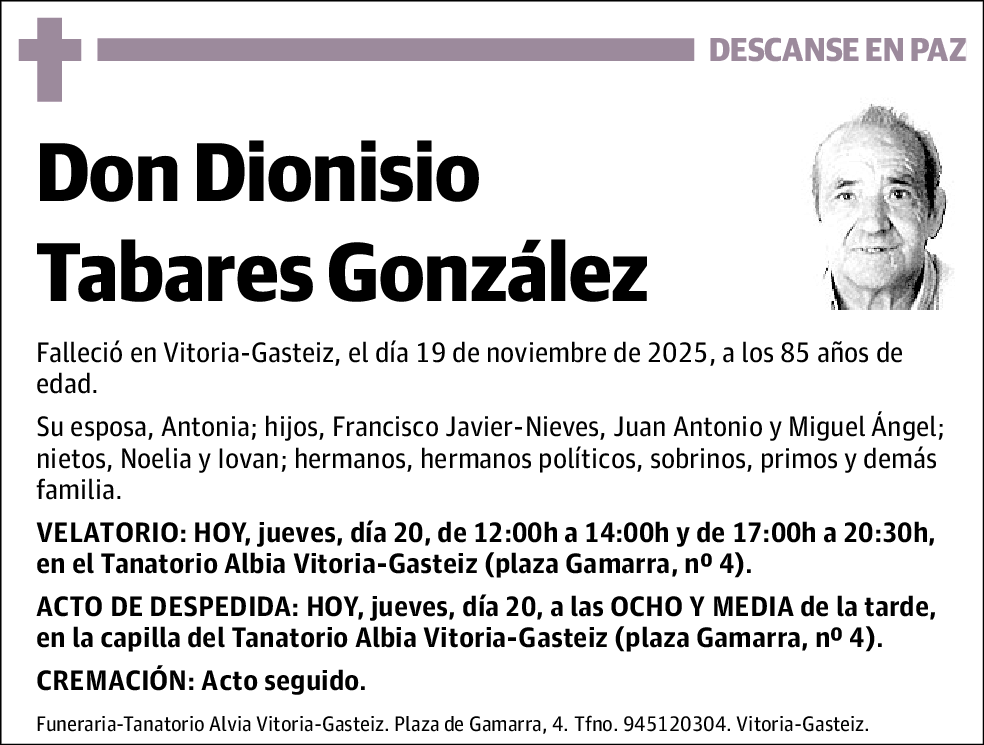 Dionisio Tabares González