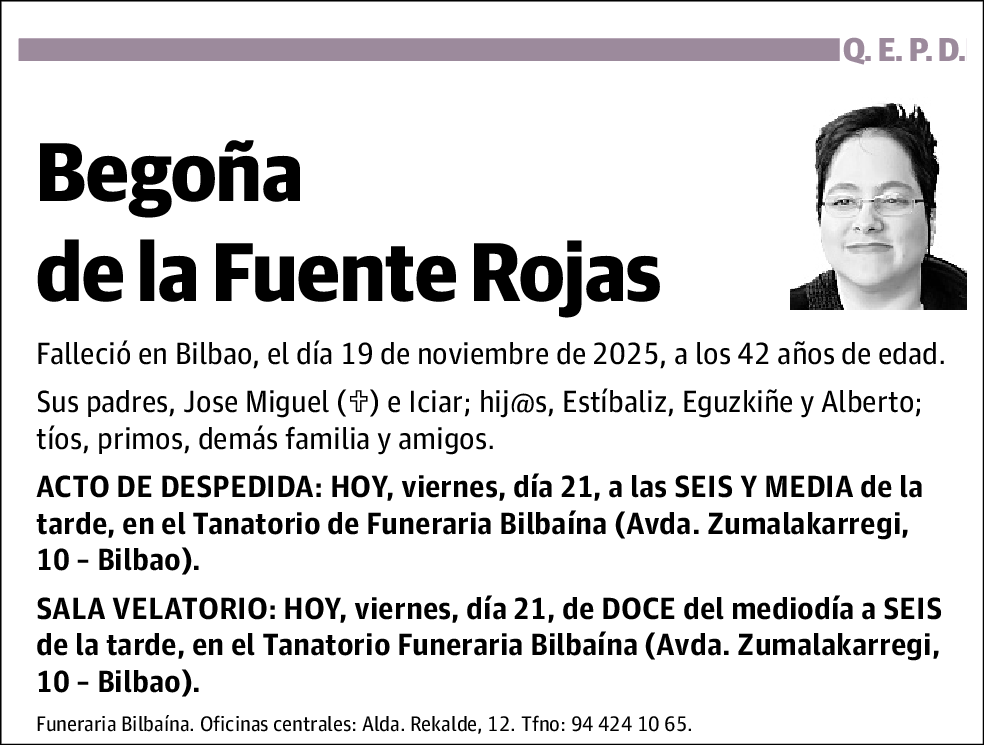 Begoña de la Fuente Rojas