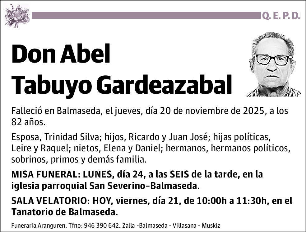 Abel Tabuyo Gardeazabal