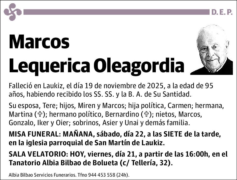 Marcos Lequerica Oleagordia