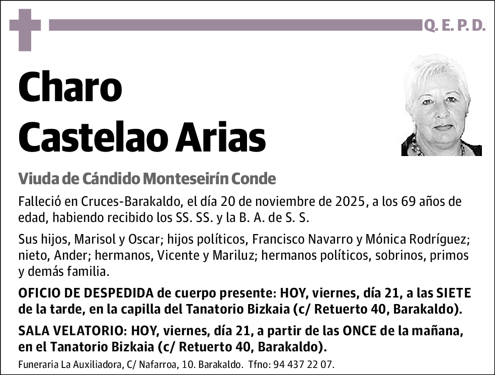 Charo Castelao Arias