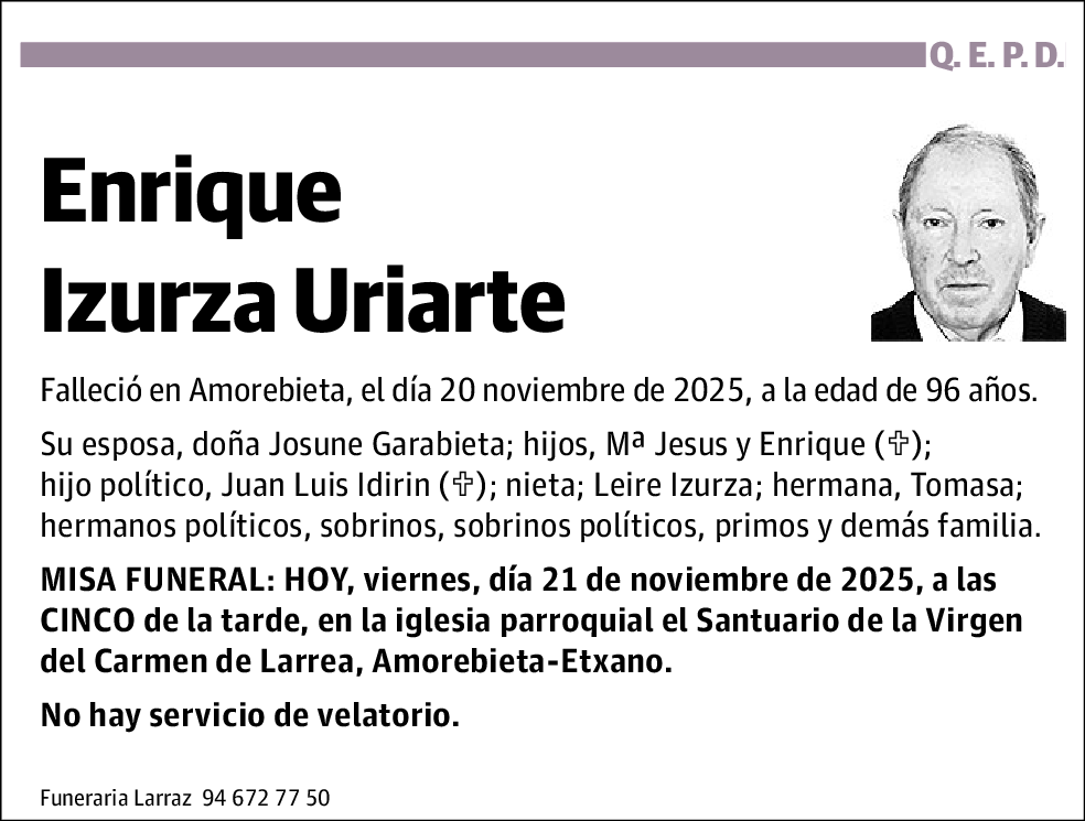Enrique Izurza Uriarte