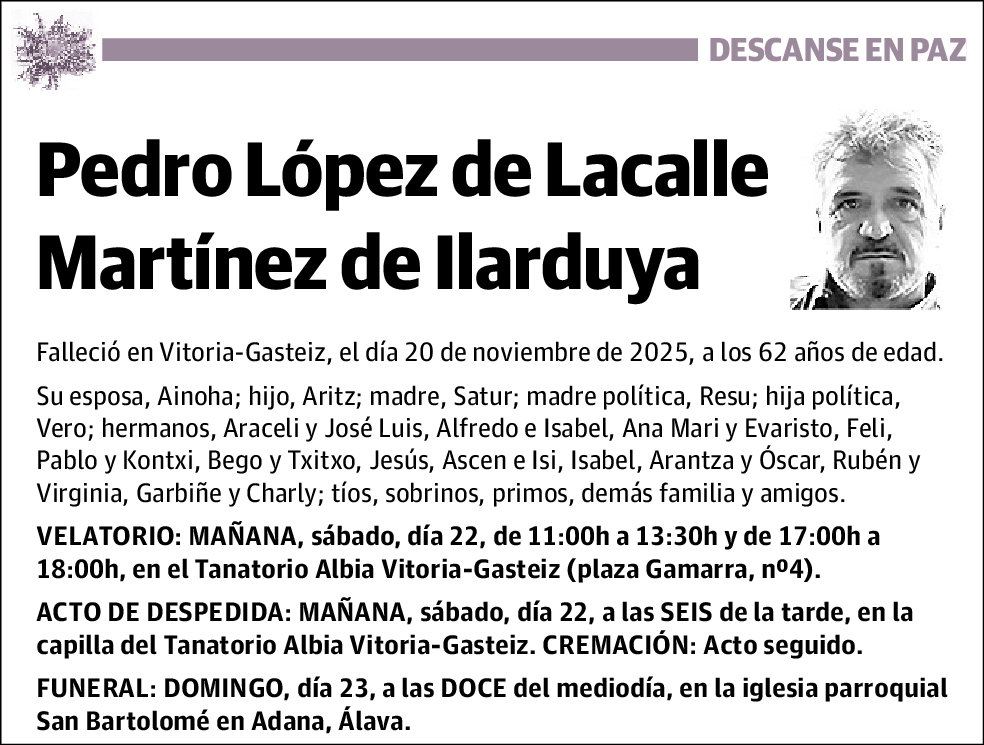 López de Lacalle Martínez de Ilarduya