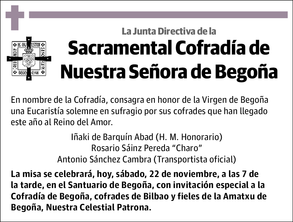 Cofradía de Begoña