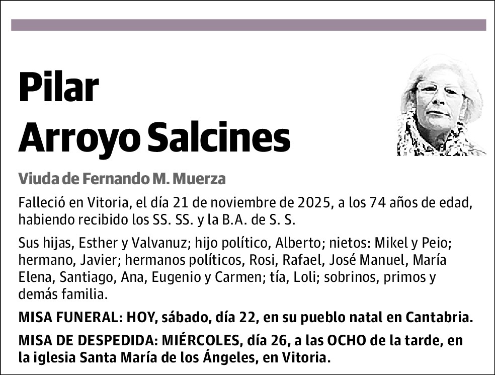 Pilar Arroyo Salcines