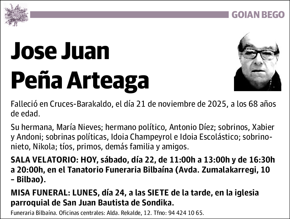 Jose Juan Peña Arteaga