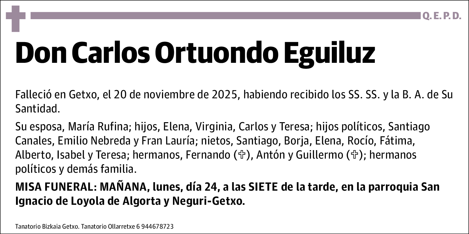 Carlos Ortuondo Eguiluz