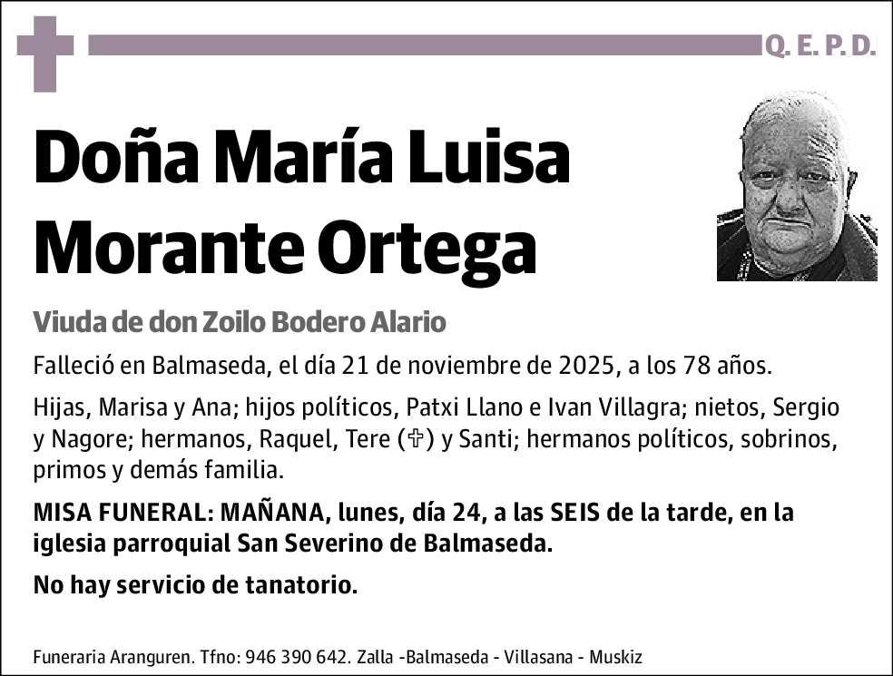 María Luisa Morante Ortega