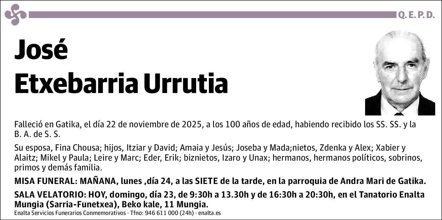 José Etxebarria Urrutia