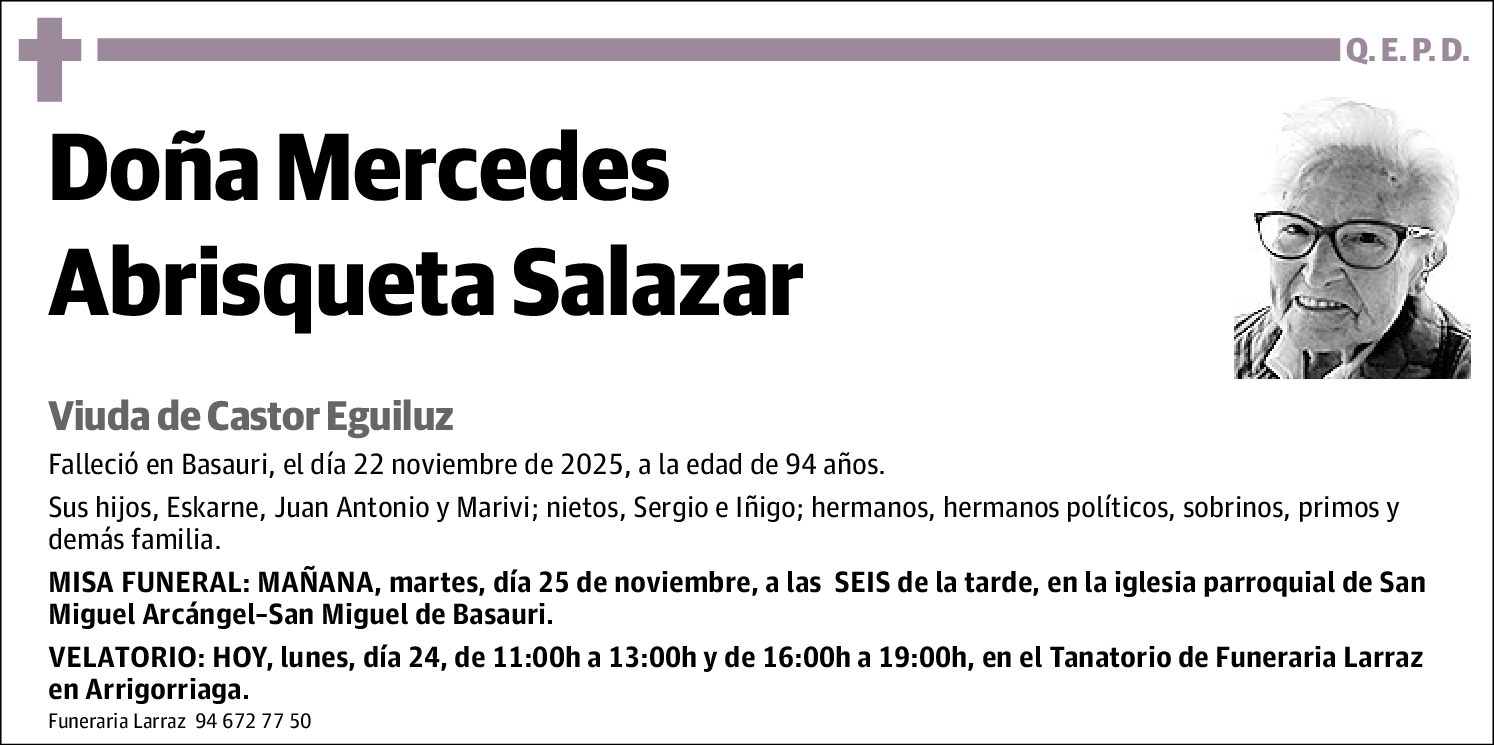 Mercedes Abrisqueta Salazar