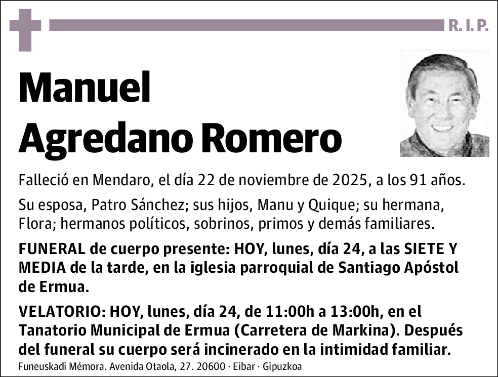 Manuel Agredano Romero