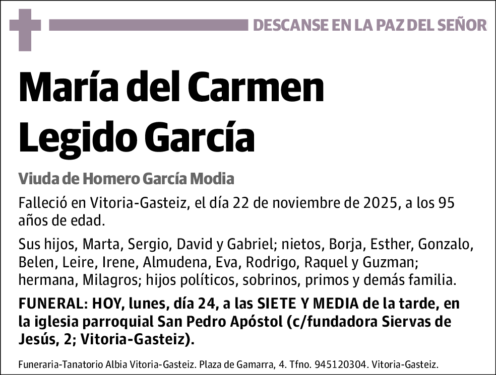 María del Carmen Legido García