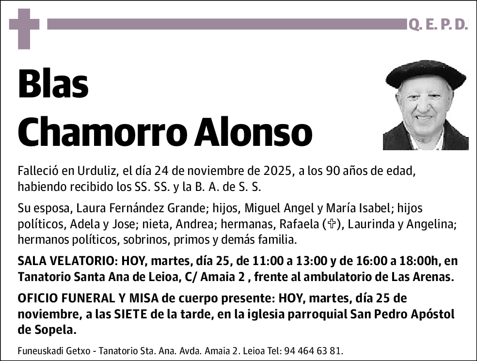 Blas Chamorro Alonso