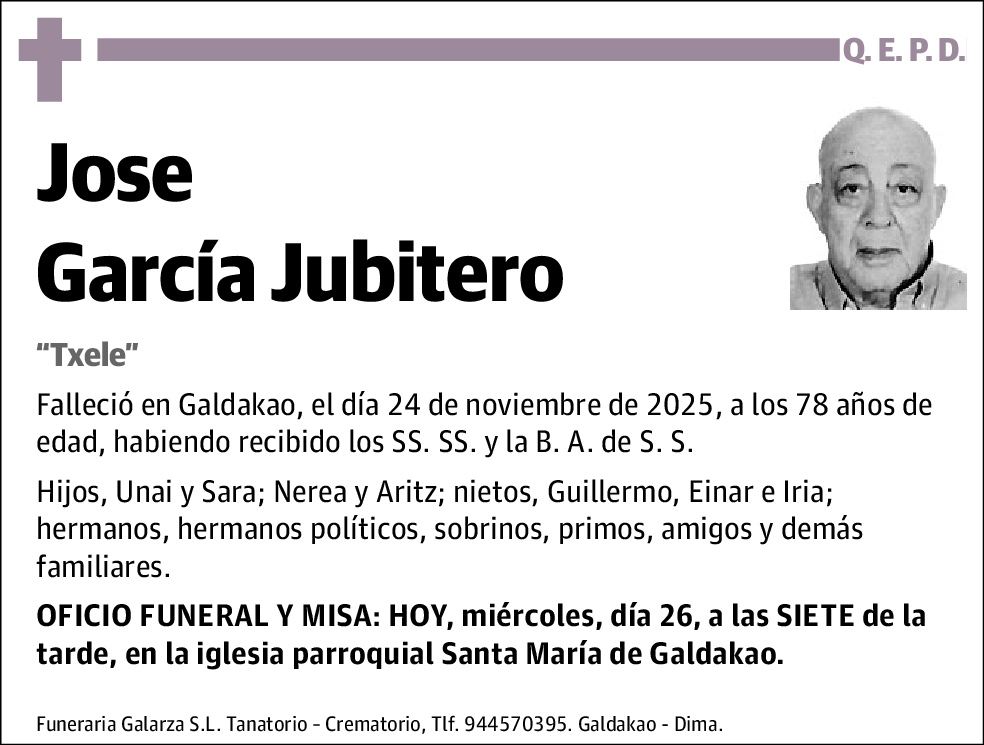 Jose García Jubitero