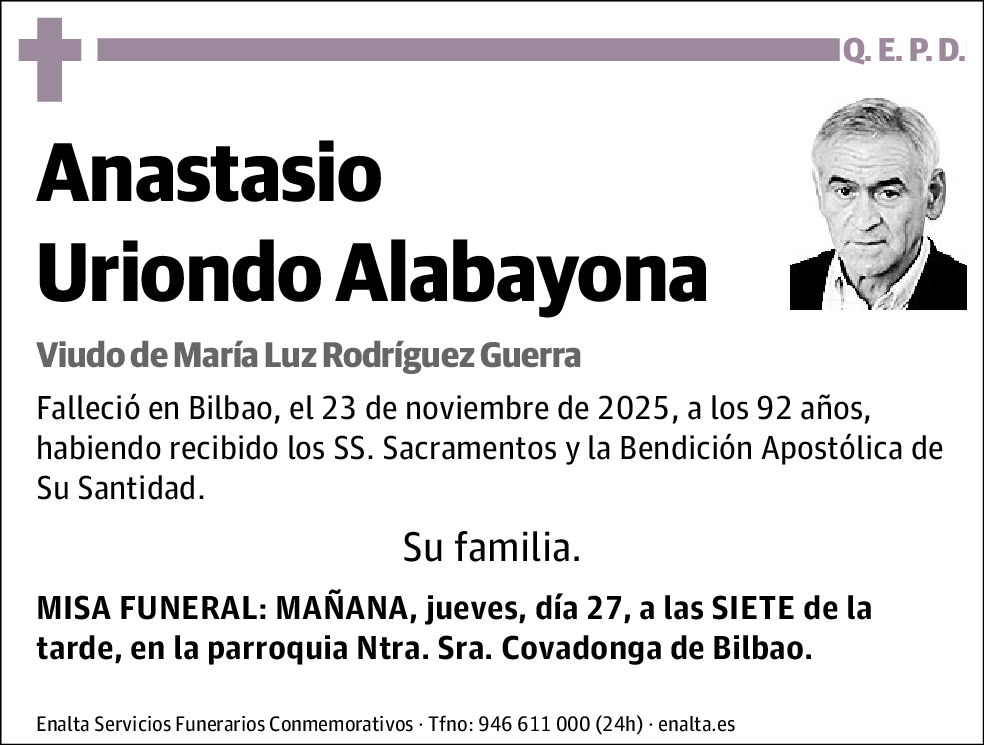Anastasio Uriondo Alabayona