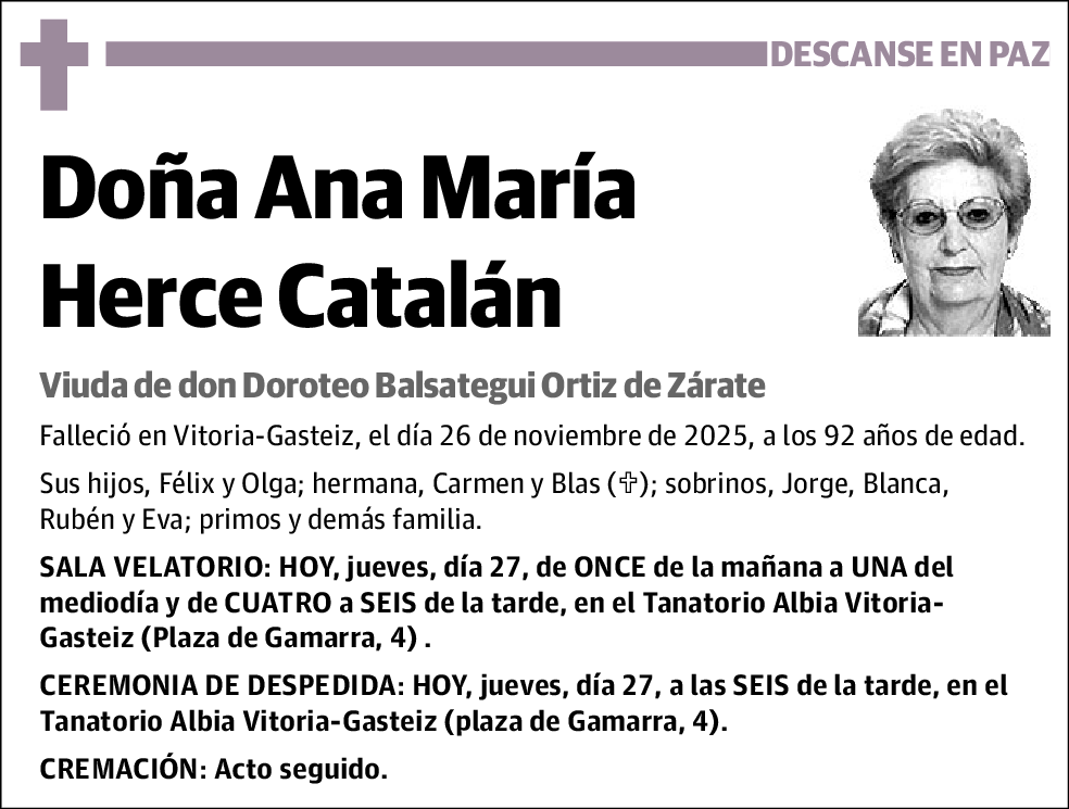Ana María Herce Catalán